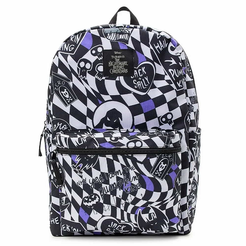 Disney The Nightmare Before Christmas 17" Large Laptop Backpack Bookbag NWT - Picture 1 of 4